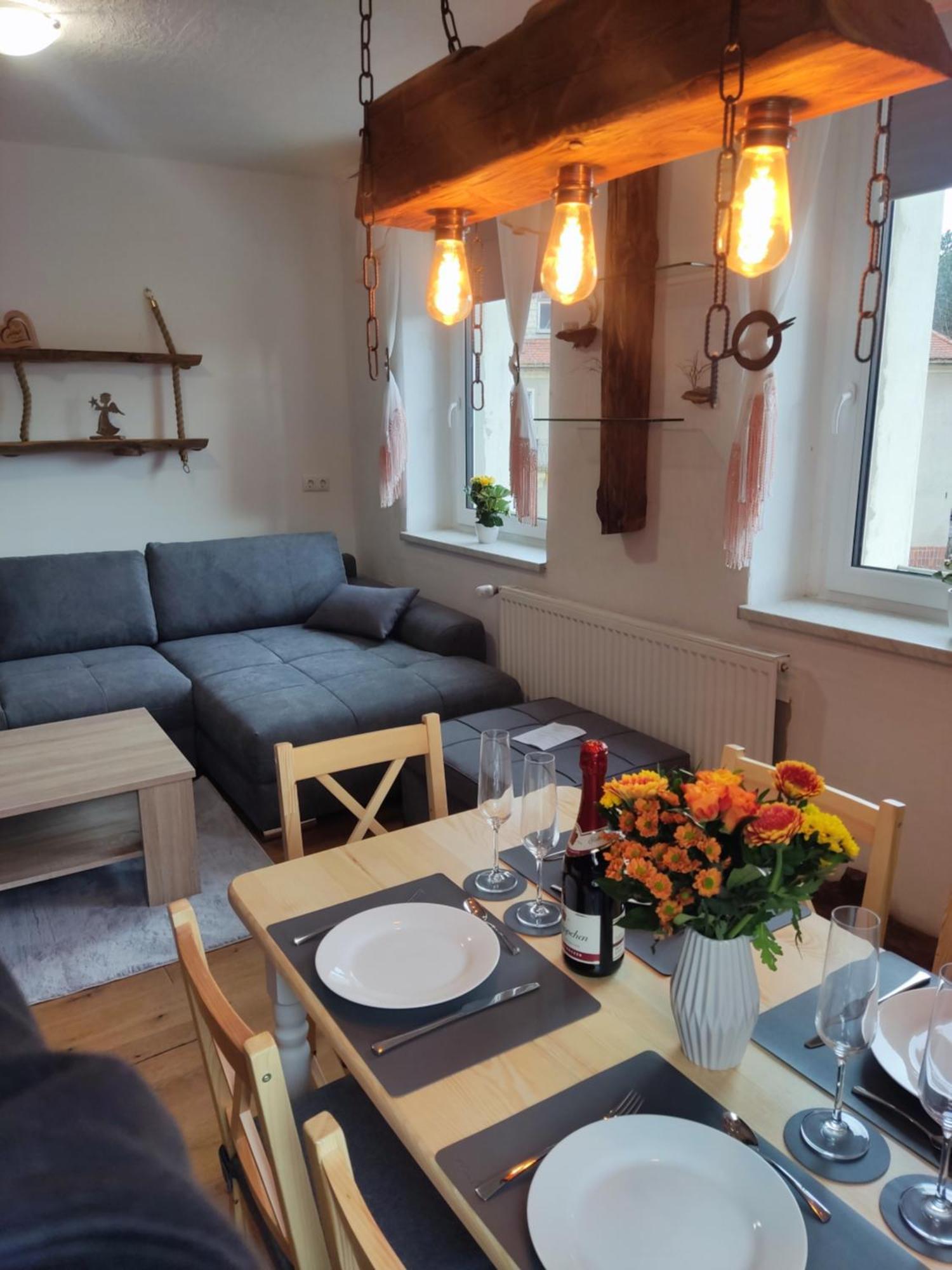 Ferienwohnung 3 Am Hofladen Hellendorf Bad Gottleuba-Berggiesshuebel Luaran gambar